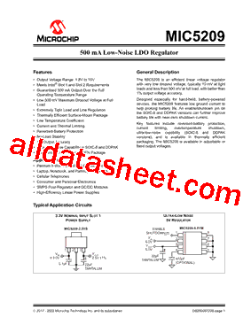 MIC5209-2.5YU-TR型号图片