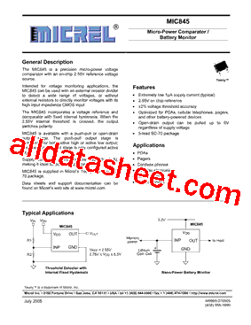 MIC845NBC5型号图片