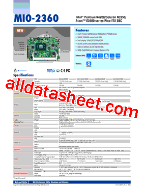 MIO-2360N-S2A2型号图片