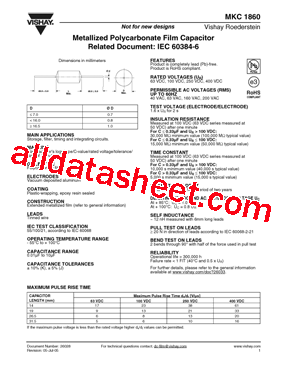 MKC1860-422型号图片