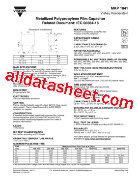 MKP1841-310-405-D型号图片