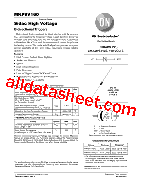 MKP9V160RL型号图片