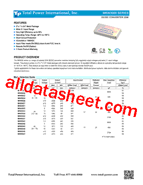 MKW3033型号图片