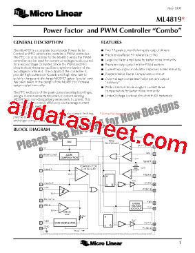 ML4819CS型号图片