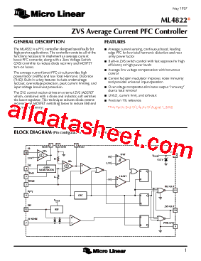 ML4822CS型号图片