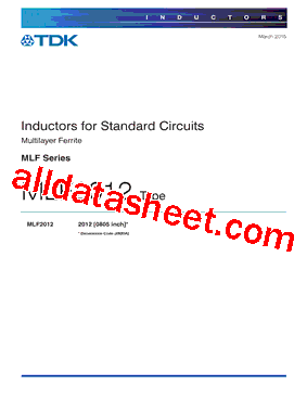 MLF2012C10NKT000型号图片