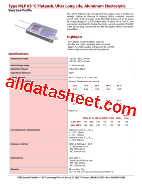 MLP131M400EK0A型号图片