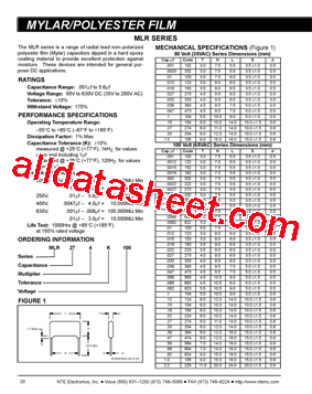 MLR334K100型号图片