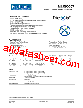 MLX90367LDCABV000RE型号图片
