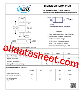 MM1Z100型号图片