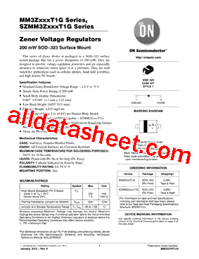 MM3Z39VT1G型号图片