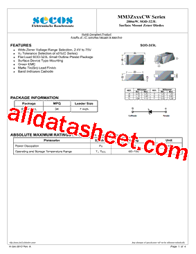 MM3Z75VCW型号图片