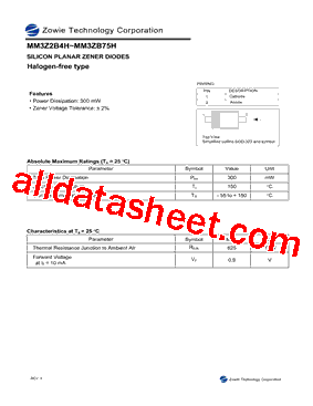 MM3ZB47H型号图片