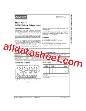 MM74HC373MTC型号图片