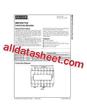 MM74HCT138N型号图片