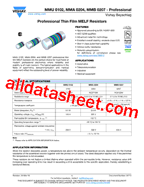 MMA-0204型号图片