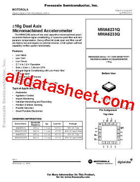 MMA6231QR2型号图片