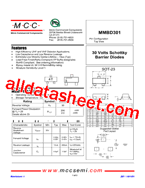 MMBD301LT1G型号图片