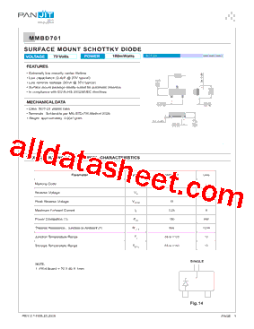 MMBD701LT1G型号图片