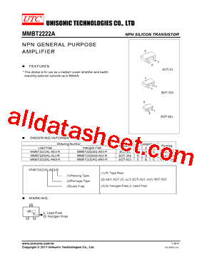 MMBT2222AG-AN3-R型号图片