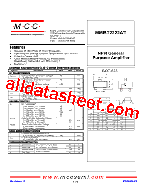 MMBT2222AT型号图片