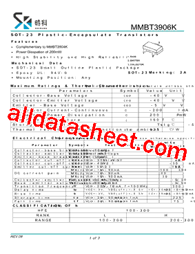 MMBT3906K型号图片