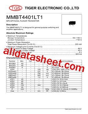 MMBT4401LT1G型号图片