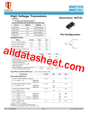 MMBT5550型号图片