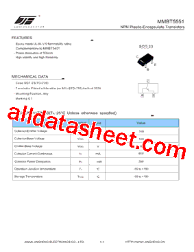 MMBT5551型号图片