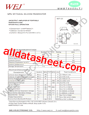 MMBT8050LT1_15型号图片