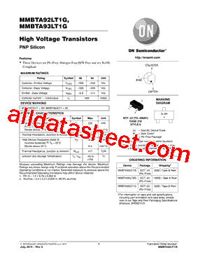 MMBTA93LT1G型号图片