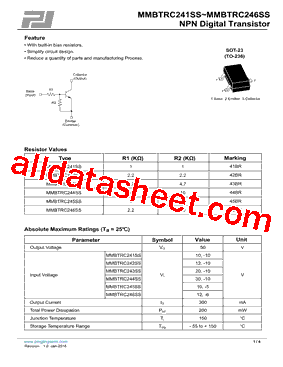 MMBTRC241SS型号图片