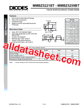MMBZ5230BT型号图片
