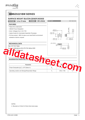 MMBZ5266BW型号图片