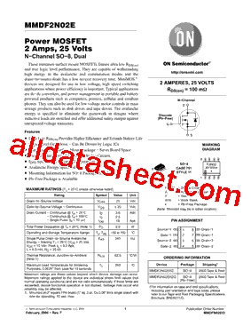 MMDF2N02ER2型号图片