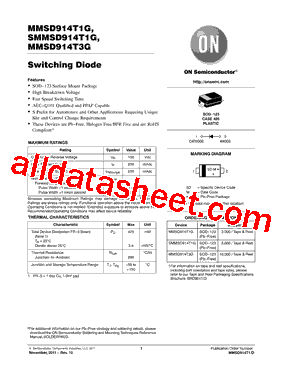 MMSD914T3G型号图片