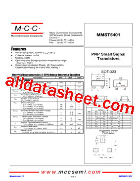 MMST5401-TP型号图片