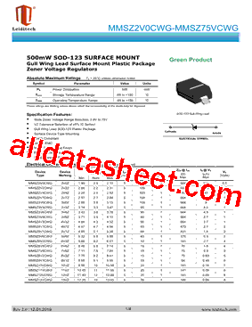 MMSZ11VCWG型号图片
