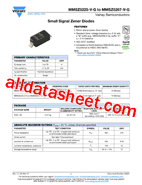 MMSZ5266-V-G型号图片