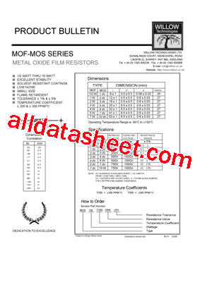 MOF5W型号图片