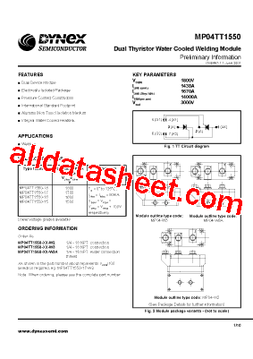 MP04TT1550-17-W3A型号图片