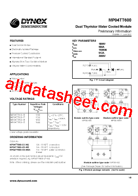 MP04TT600-18型号图片