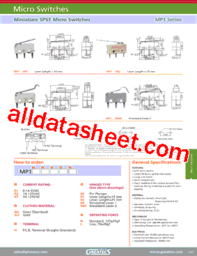 MP1R2AUH02L型号图片