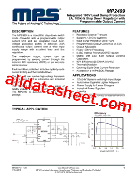 MP2499DS型号图片