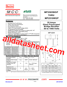 MP252WGP型号图片