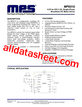 MP6510DM-LF型号图片