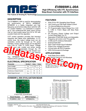 MP8869WGL型号图片