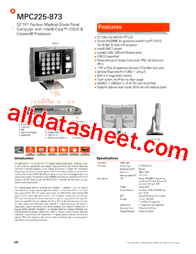 MPC225-873型号图片