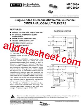 MPC509AUG4型号图片