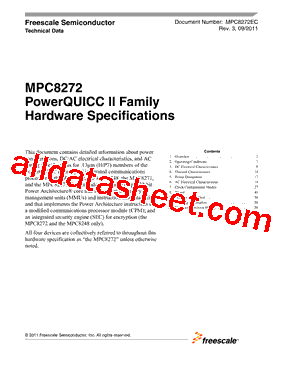 MPC8247VRTMFA型号图片